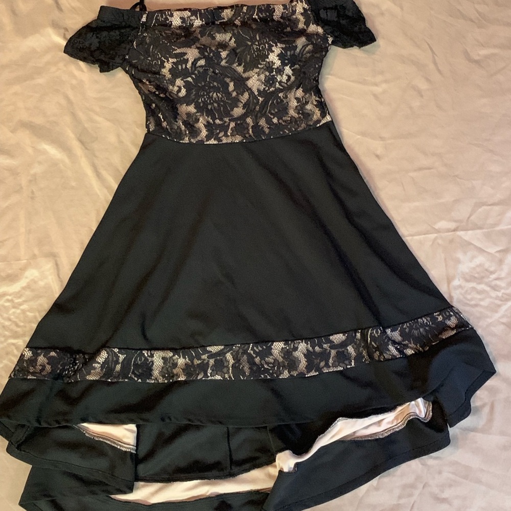 black dress
